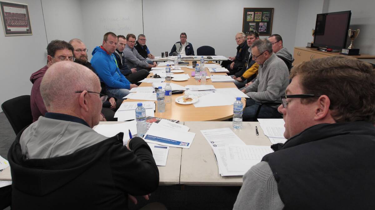ON THE AGENDA: An AFL Riverina meeting to discuss salary cap and points system in 2016. Picture: Les Smith