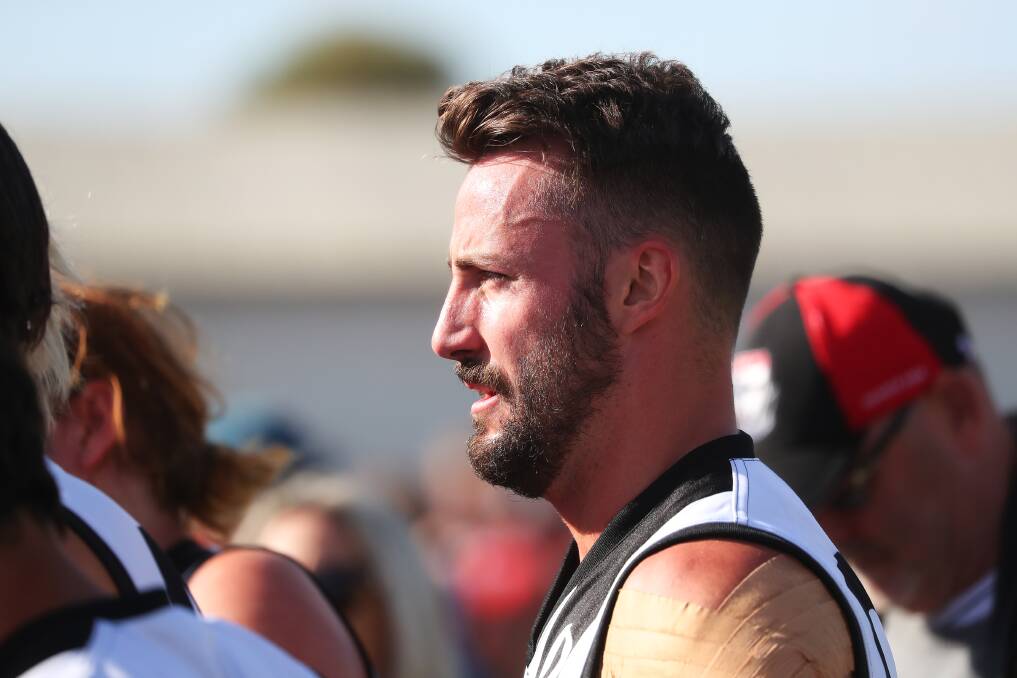 Dean Biermann was a big hit at Victoria Park, winning the club best-and-fairest in his first season with the Magpies.