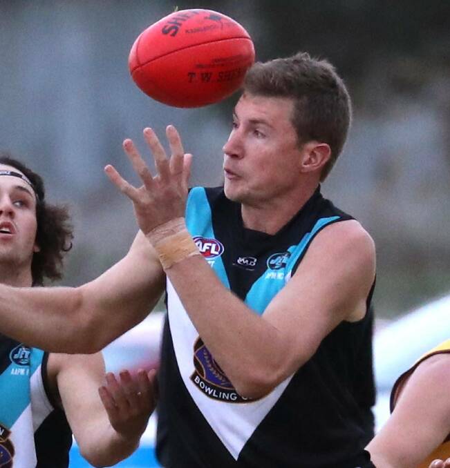 KEY ROLE: Northern Jets ruckman Matt Carroll helped them out of trouble.