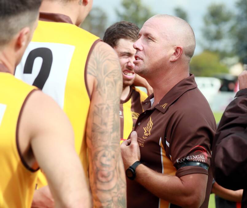 Matt Hard and his players back in round one of a season that began in such promise and has ended in disappointment. 