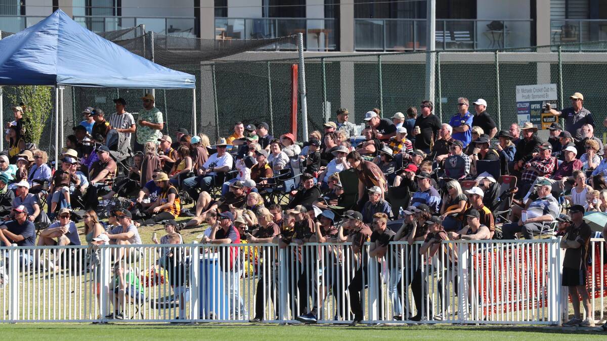RECORD CROWD: The Farrer League grand final gate of $36,083 was up nearly $6,000 on last year and well above the previous high of $32,612 in 2015. Pictures: Les Smith