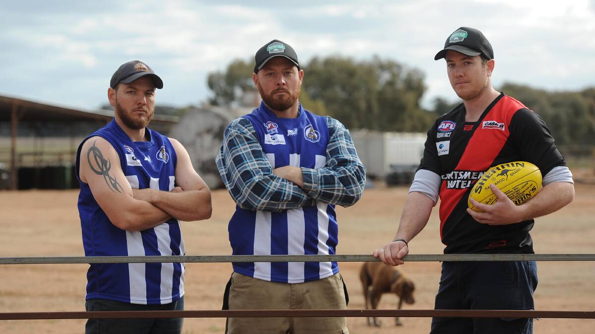 Adam and Dan Reid played against brother Jason in the 2017 grand final, won by Marrar. 