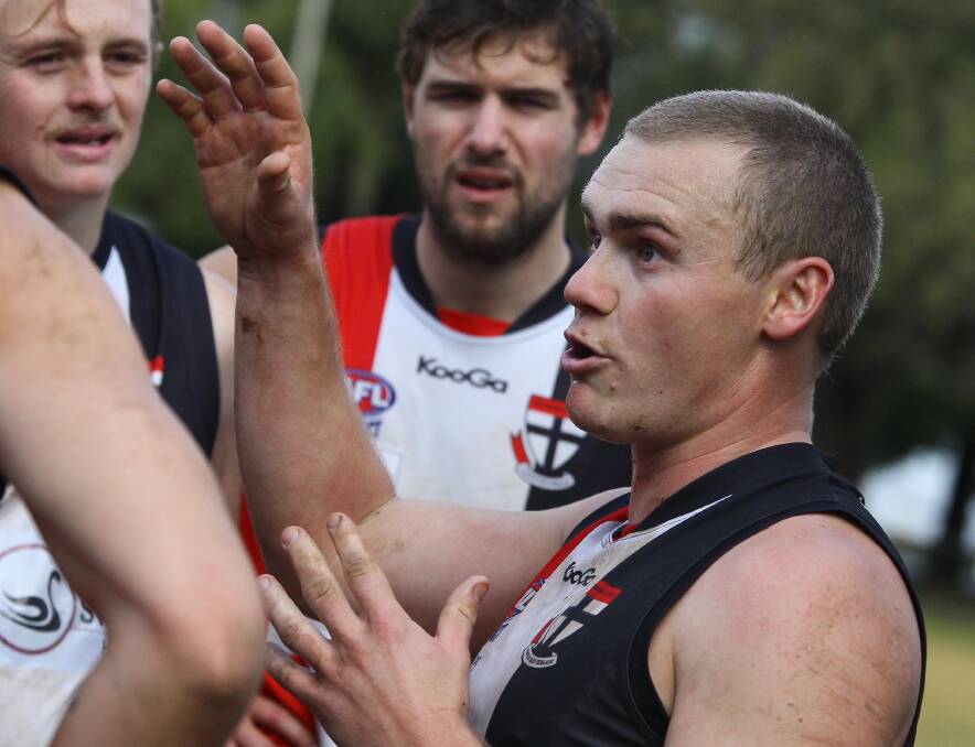 SETTLED SIDE: North Wagga coach Kirk Hamblin has named an unchanged line-up for the grand final. 