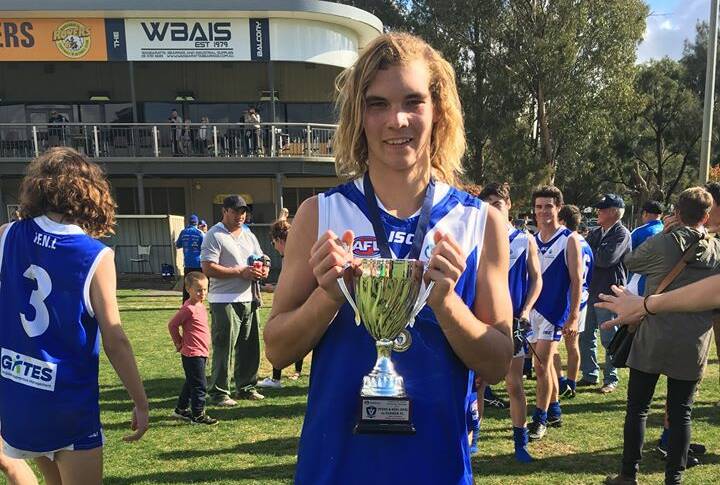 WHYTE OUT: Marrar's Adam Whyte was the Farrer League under 17s best on ground a couple of years ago but will miss the chance to represent the league at senior level after withdrawing due to hamstring tightness.