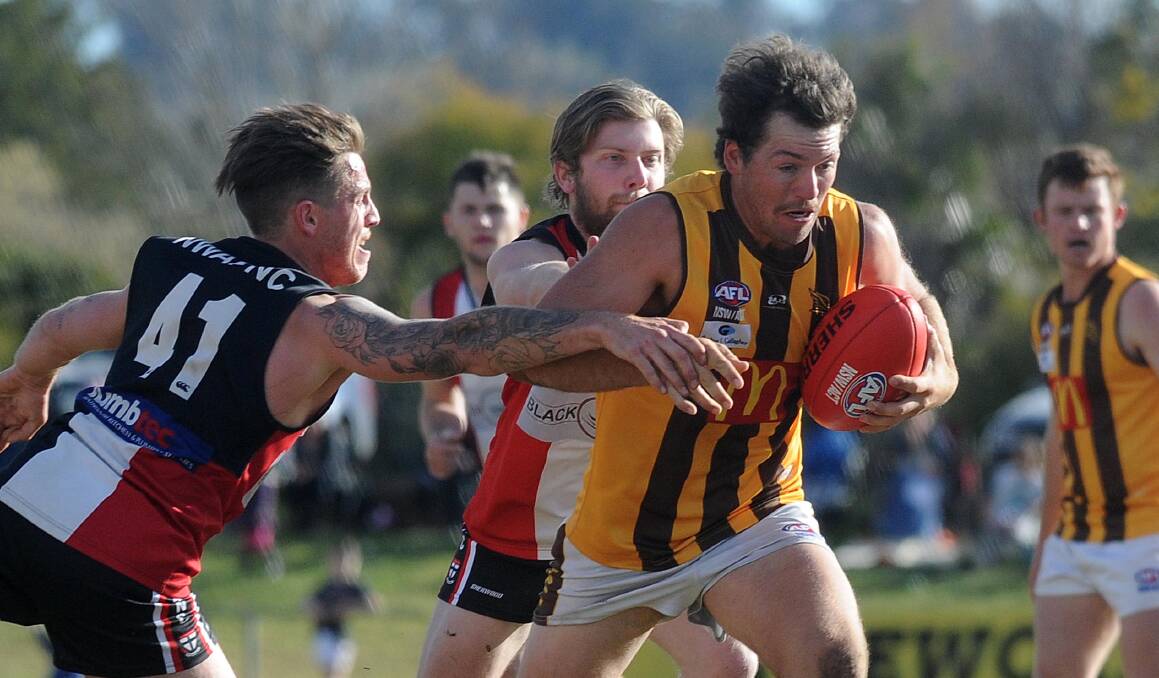 TIME FOR A CHANGE: Former East Wagga-Kooringal midfielder Luke Cuthbert has made the switch to the Riverina League, signing with Turvey Park.