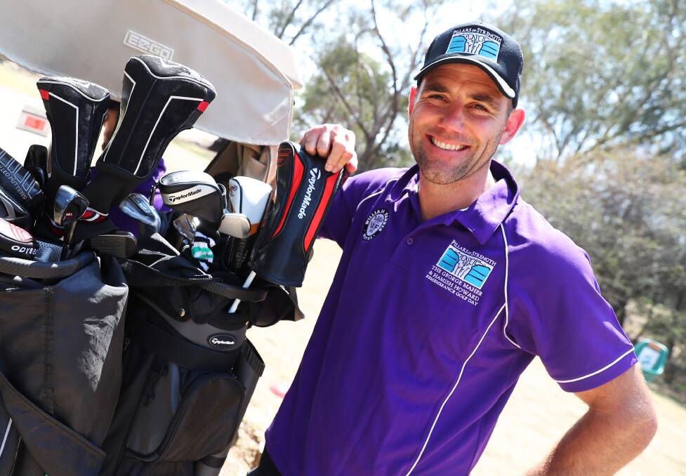 'THE BEST I'VE SEEN': Melbourne Storm captain Cameron Smith was in Wagga late last year. Picture: Emma Hillier