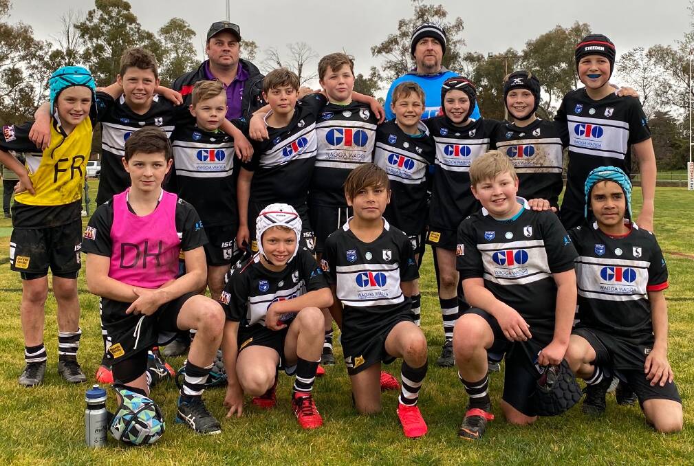 ENJOYABLE START: Wagga Magpies under 11s are having a great start to the late 2020 season. 