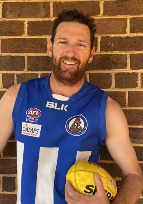MAJOR MILESTONE: Temora veteran Chris Stacey will play his 250th first grade game for the Kangaroos on Saturday. 