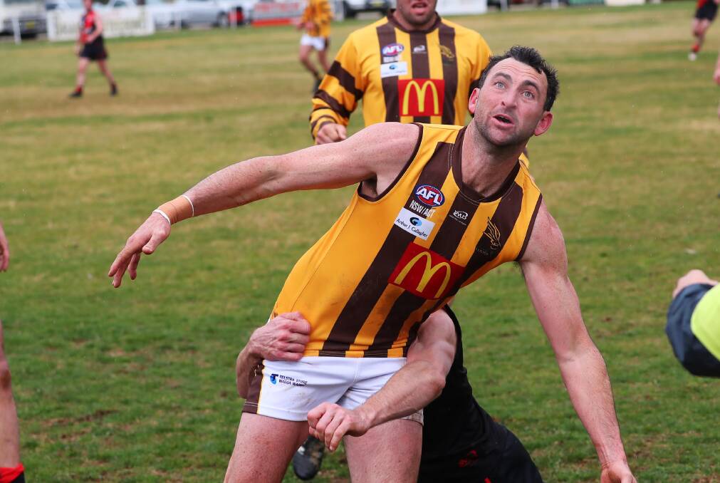 Roberts' record-breaking game was bittersweet, injuring an ankle in his 244th senior game for the Hawks at Marrar last year.