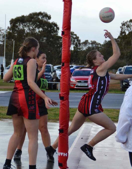 Ruby Porter has won the Farrer League's last two A Grade netball league medals and could yet be on track for a hat-trick. 