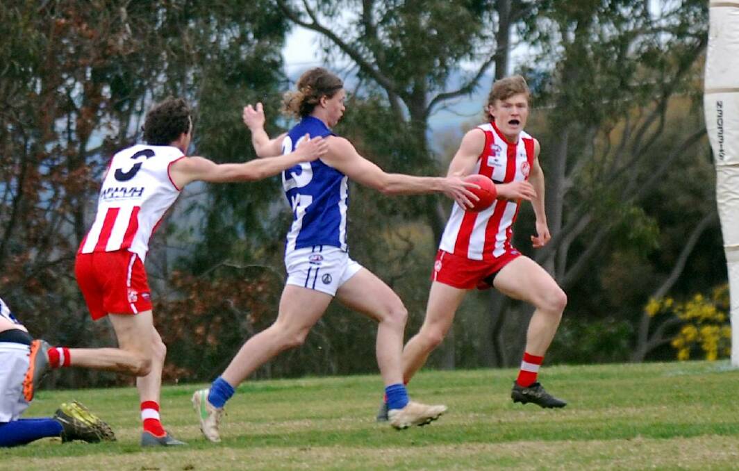 PROMISE: Temora youngster Joe Morton is among those to look sharp at training so far. 