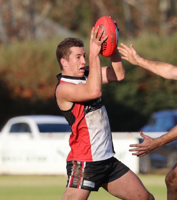 Tom Bennetts was a standout for North Wagga kicking four goals in a dominant performance.