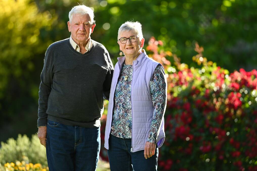 'It's opened our eyes to how many carers need a break' ... Peter and Alison Campbell have supported the development of a respite facility and independent living units at Henty. Pictures by Mark Jesser 