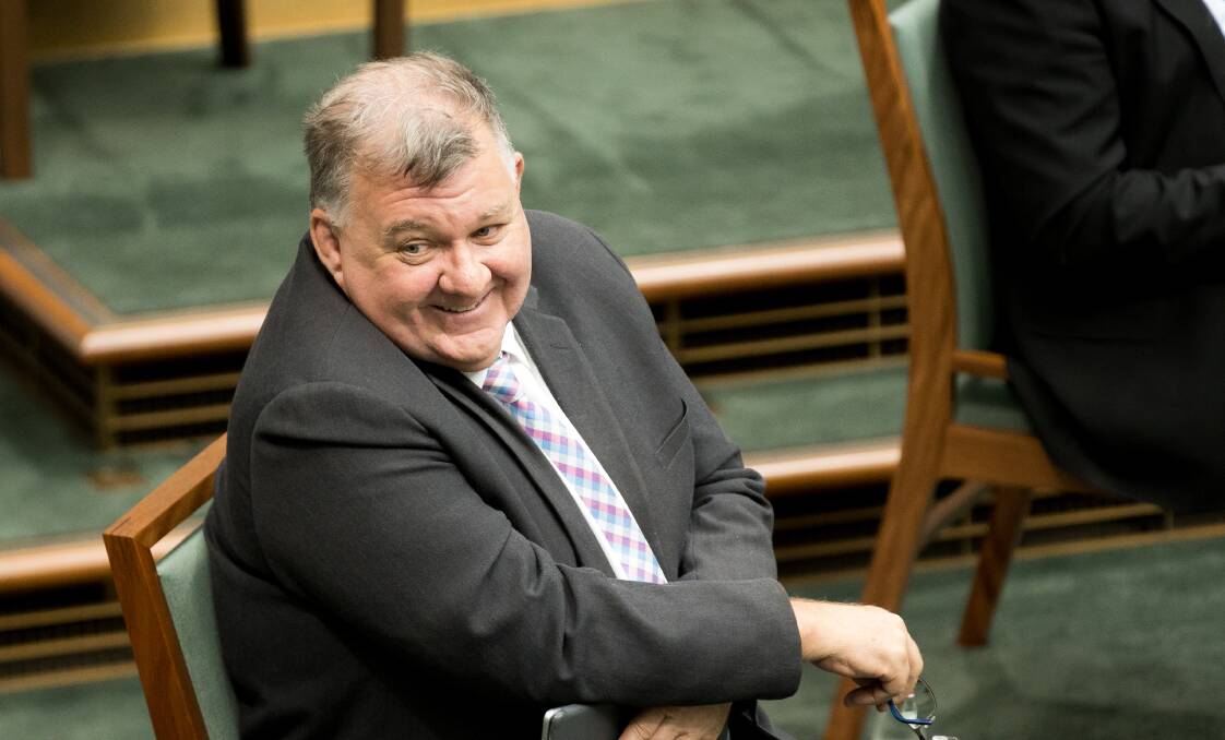 INDEPENDENT: Member for Hughes Craig Kelly sitting in parliament as an independent. Picture: Sitthixay Ditthavong