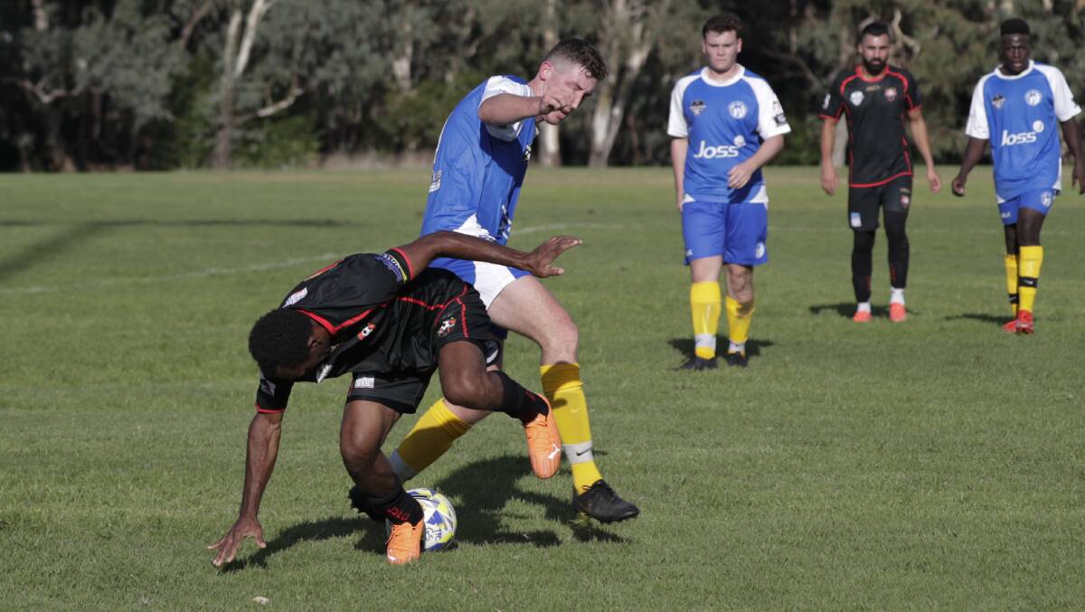POINTS DROPPED: While Leeton United were able to pick up a point from their clash with Lake Albert, they feel it was a missed opportunity on Sunday. 