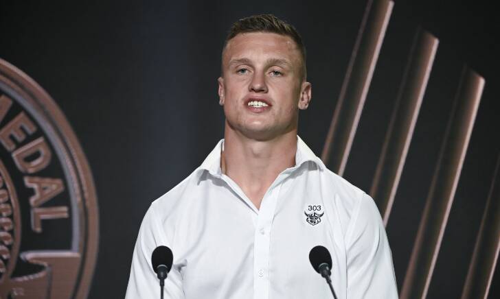 Jack Wighton speaks in the build-up to winning the Dally M Medal tonight. Picture: NRL Imagery