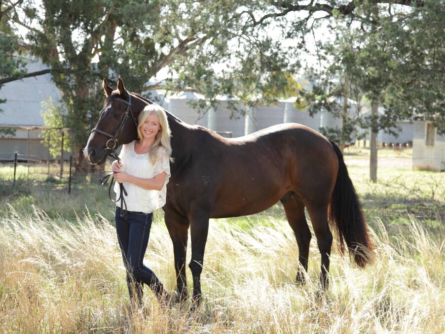 It was a lifelong passion for horses which drove Rachel Hogg to complete her under-investigated PhD. Picture: Briony Hardinge
