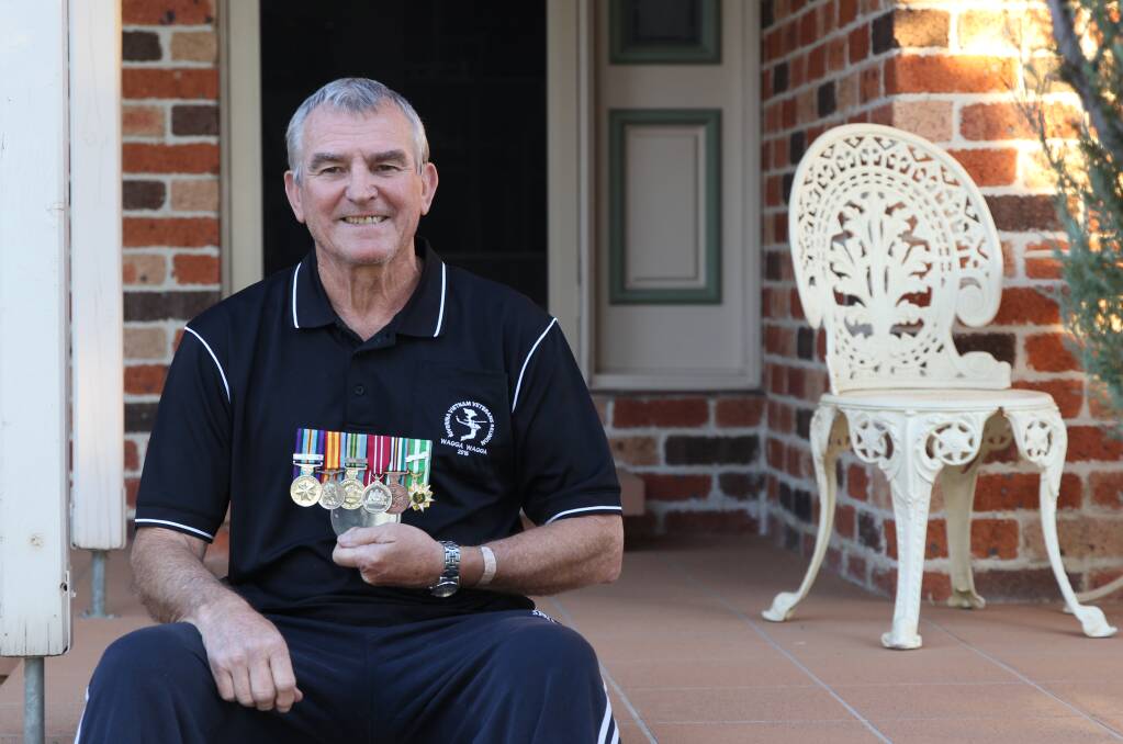 Lest We Forget: Wagga man Ralph Todd, a Vietnam Veteran, will commemorate 50 years since the Battle of Coral-Balmoral this weekend. 