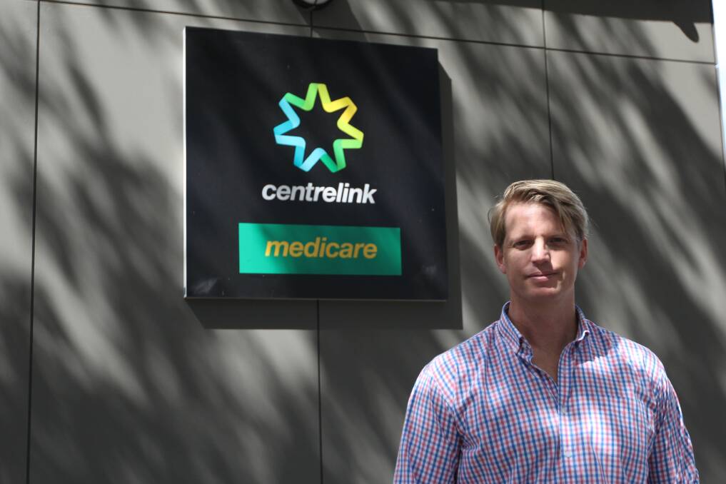 Dan Hayes is heading a campaign to build a Centrelink call centre in Wagga. 