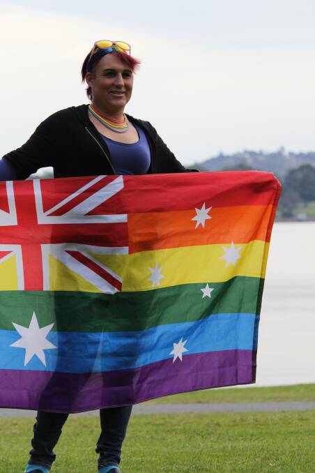 World of support: Rainbow Riverina group president Holly Conroy says International Family Equality Day is important for the region as it grows the confidence of the LGBTI community.
