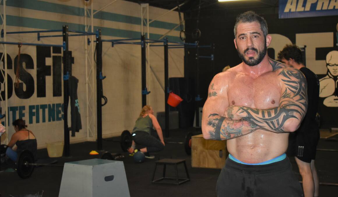 Strength in numbers: CrossFit Wagga owner Aaron Pearce says the fitness movement is booming.