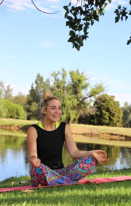 Wagga woman and Kundalini Yoga trainee Madeleine Powley