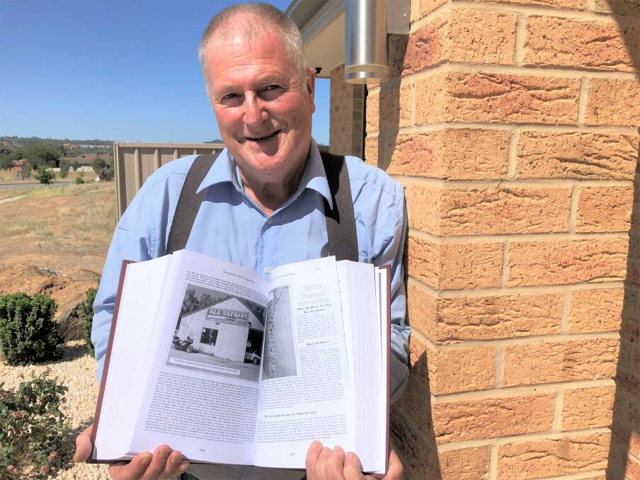 Buried secrets: Passionate historian Patrick Byrnes says personal recounts across a century back the existence of the legendary tunnels under Wagga's main street.  