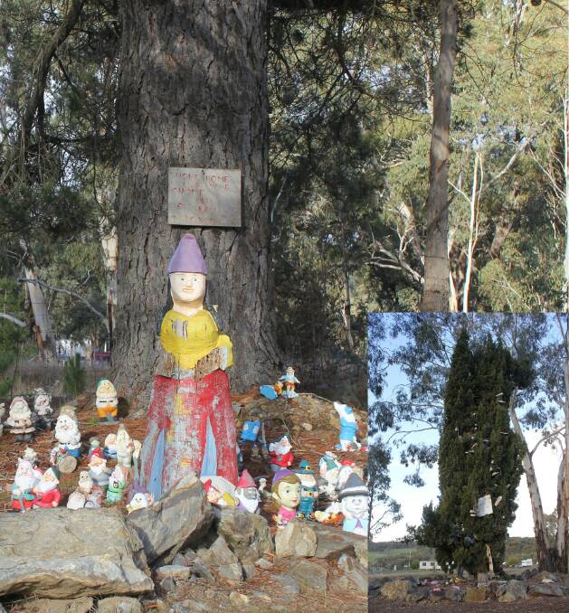 Small town quirk: Between Wagga and Tumbarumba lies a small village, with two very odd and fascinating landmarks.