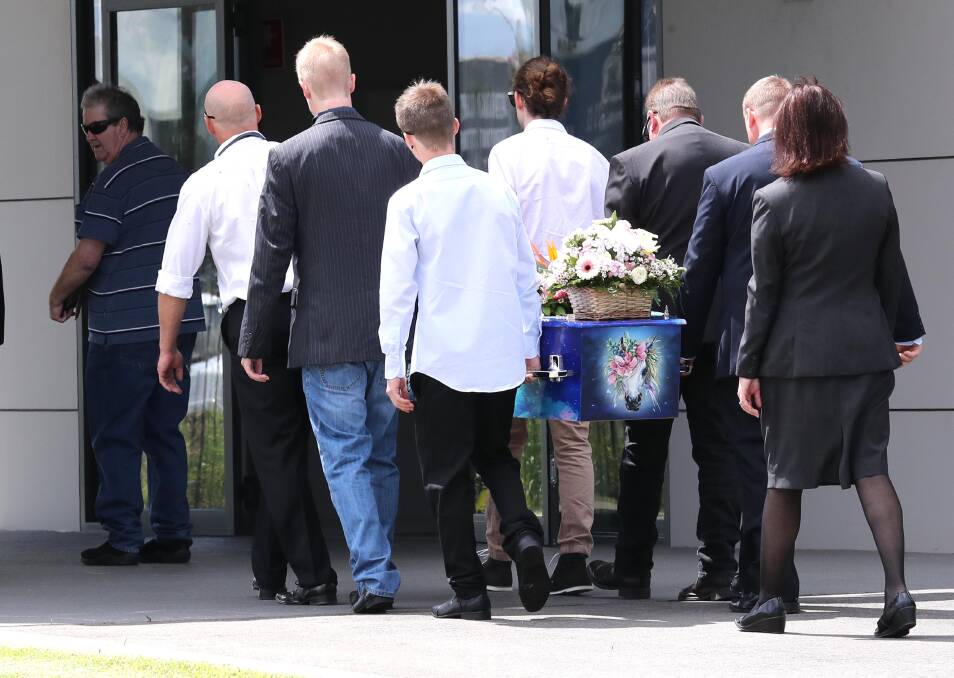 Funeral photos: Les Smith 