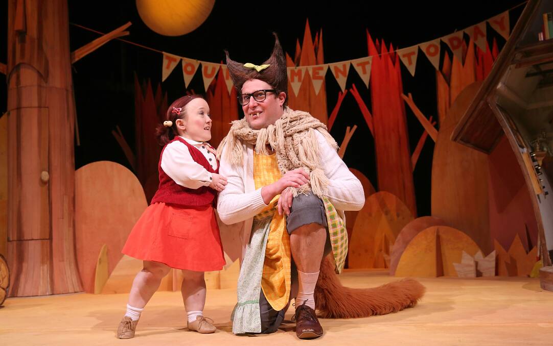 LEARNING THROUGH THEATRE: Big Bad Wolf will perform on the Civic stage with two performances on Friday, November 2 at 10am and 1pm. 