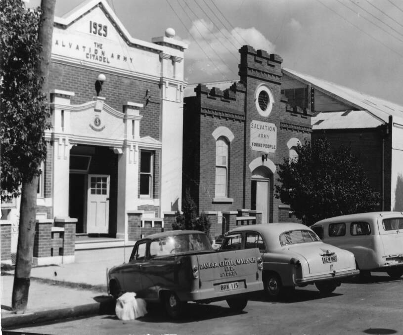 SERVICE: Salvation Army Citadel in Morrow Street, opposite Wagga City Council Chambers. Picture: Lennon Collection 1574.655 CSURA