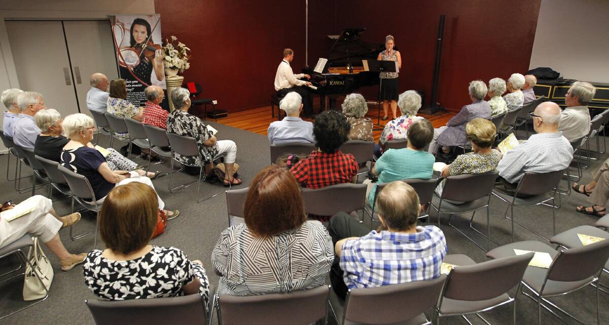 MUSIC TO OUR EARS: The Riverina Conservatorium of Music's lunchtime concerts showcase the great talent, and musical offerings, in our city. Picture: Les Smith