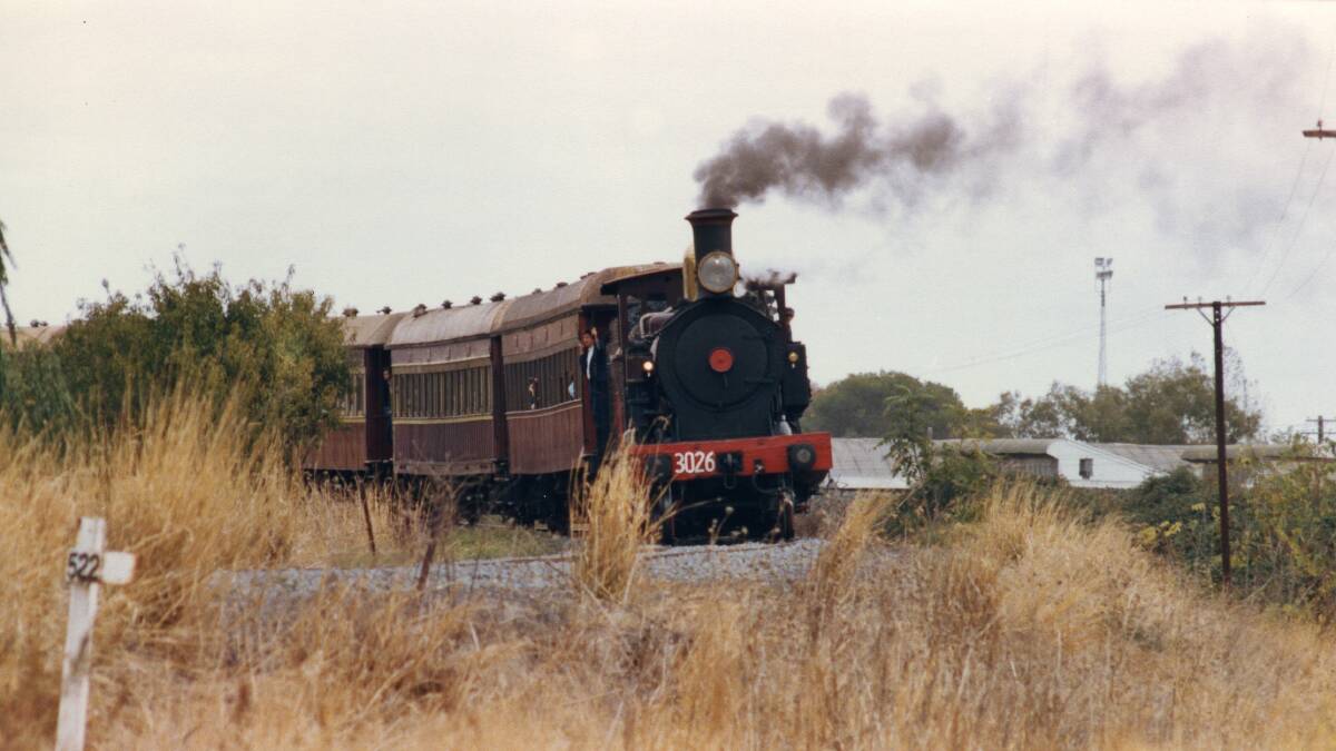 ALL ABOARD: The Wagga to Tumbarumba rail line opened in stages between 1917 and 1921. This is the last train on the line in 1974. Picture: Geoff Haddon