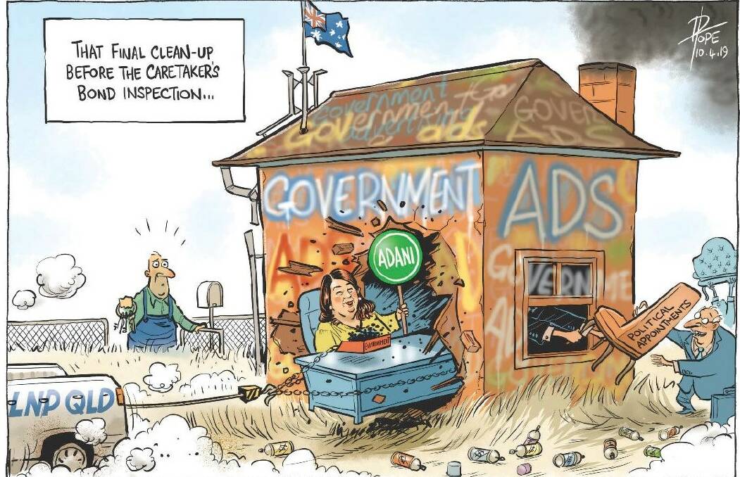COMMENT: Pope's editorial cartoon from The Daily Advertiser, Wednesday, April 10, 2019.