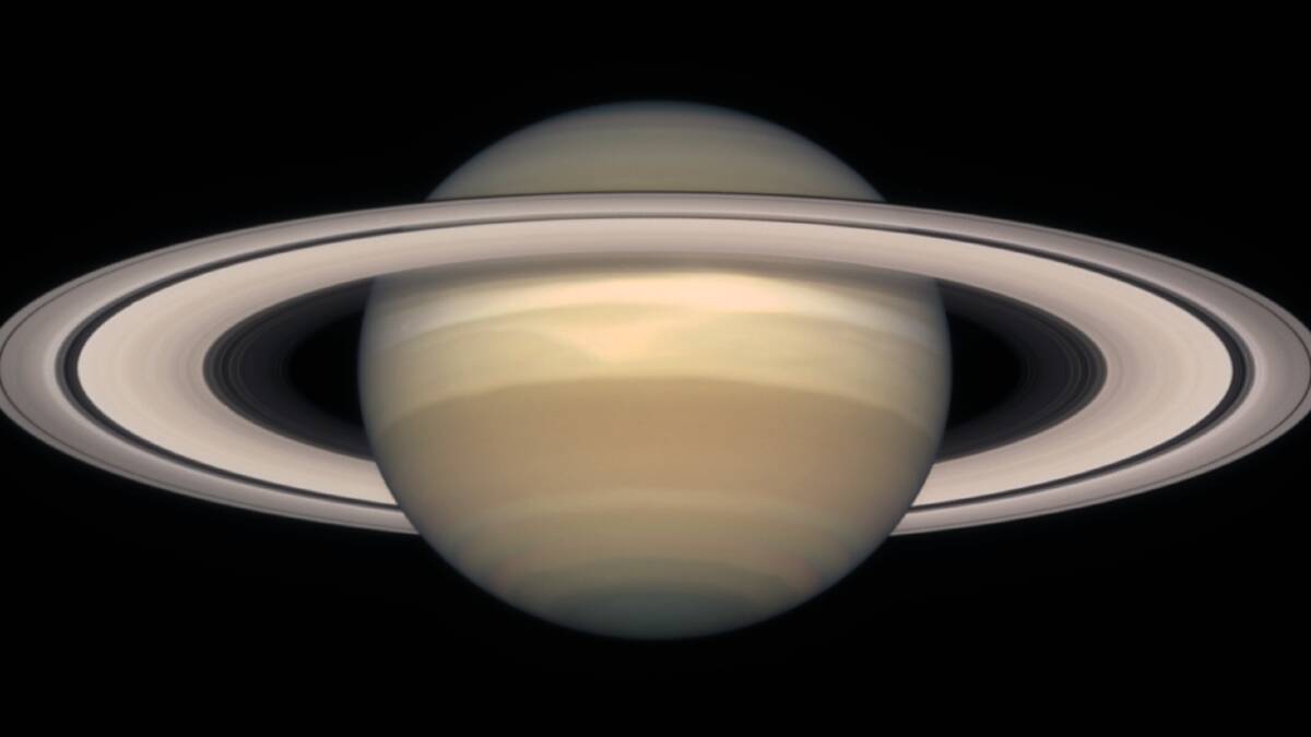 STUNNING: Saturn is the 'Lord of the Rings' during May in Australia. Picture: NASA