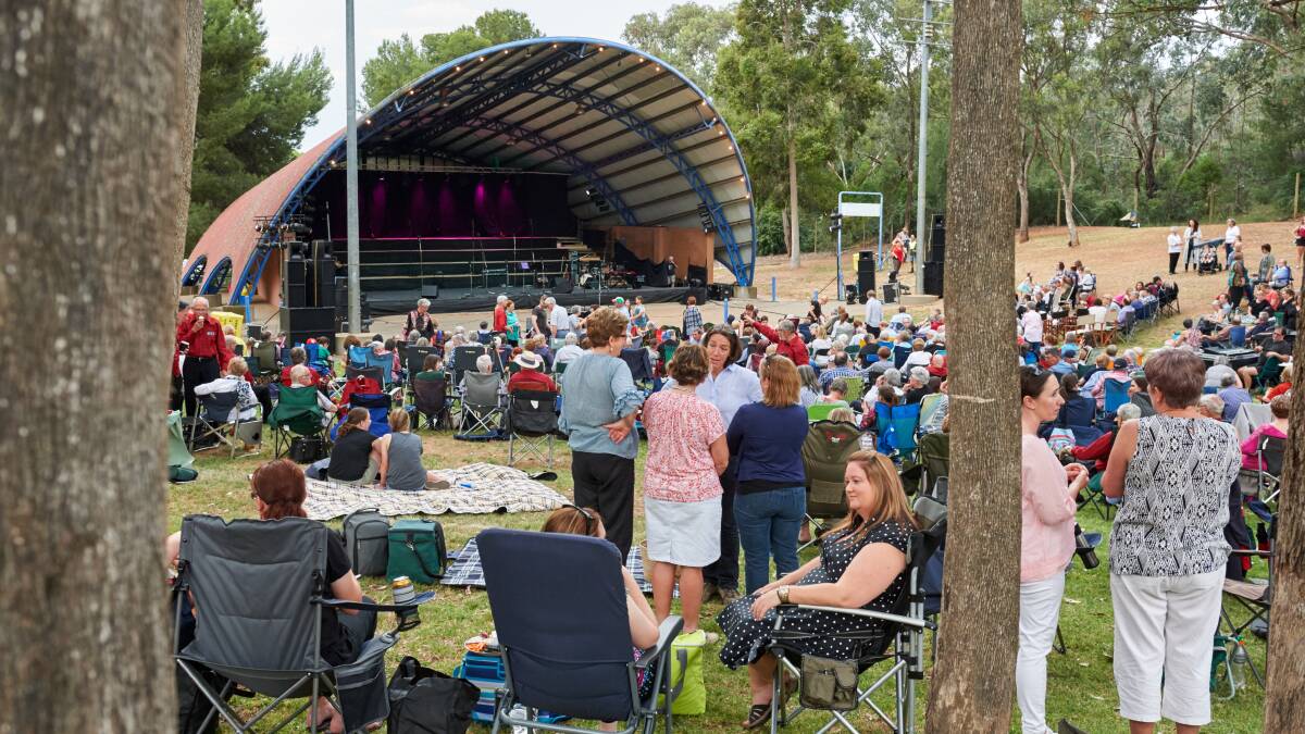 MUSIC: Performances included the Riverina Youth Choir, Cantilena Singers, Murrumbidgee Magic, Minor Details and the Wagga City Rugby Male Choir, accompanied by the Groove Factorie.