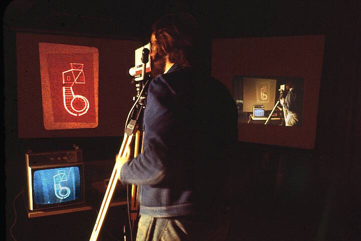 EXPRESSION: Arthur Wicks Systems Feedback 1976 is on display at Wagga Wagga Art Gallery. Picture: Arthur Wicks