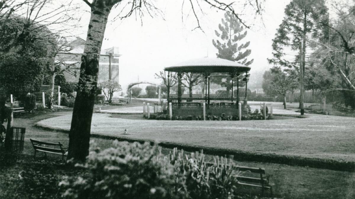 MUSIC: Wagga’s first Bandstand in 1887 was the Victoria Pavilion and located in the Town Hall Gardens, later moving to the Teachers College and finally in 1980 relocated to the CSU South Campus. 