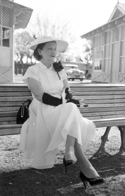 SOPHISTICATED: A stylish woman at the Wagga Races in the 1960s. Contact Wagga Wagga and District Historical Society at www.wwdhs.org.au. Picture: Lennon Collection