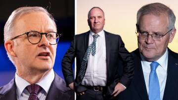 The Liberal Party has lost its identity in its coalition with the Nationals. Is it time for a partnership rethink? Pictures: Keegan Carroll, James Croucher, Sitthixay Ditthavong