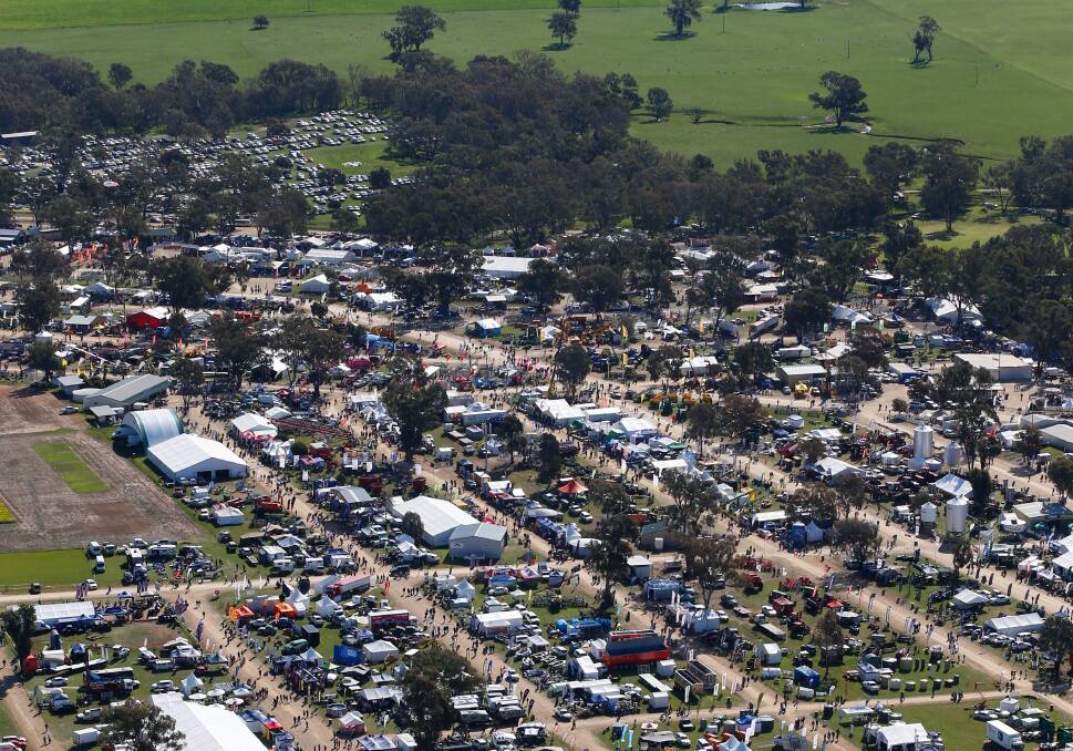 Space to spare: Henty Machinery Field Days chief executive Belinda Anderson says the size of the expo's grounds allows for adequate social distancing to occur as part of coronavirus requirements.