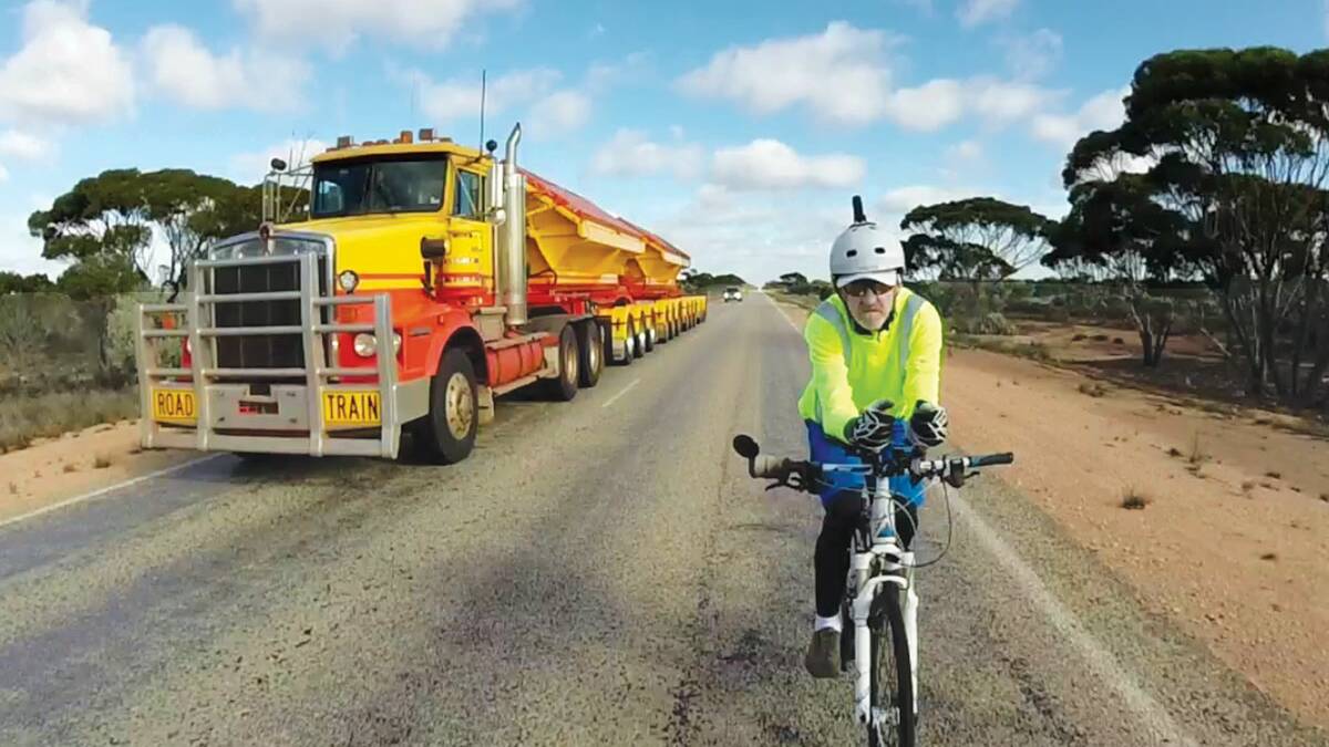 Nowra's Mick Davey has previously ridden around Australia raising over $50,000 to support kids living with cancer. 