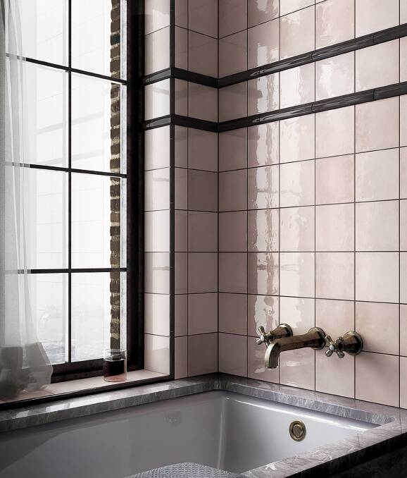 STYLE 2021: Keep an eye out for vintage and linear tile trends. Photos: Beaumont Tiles. 