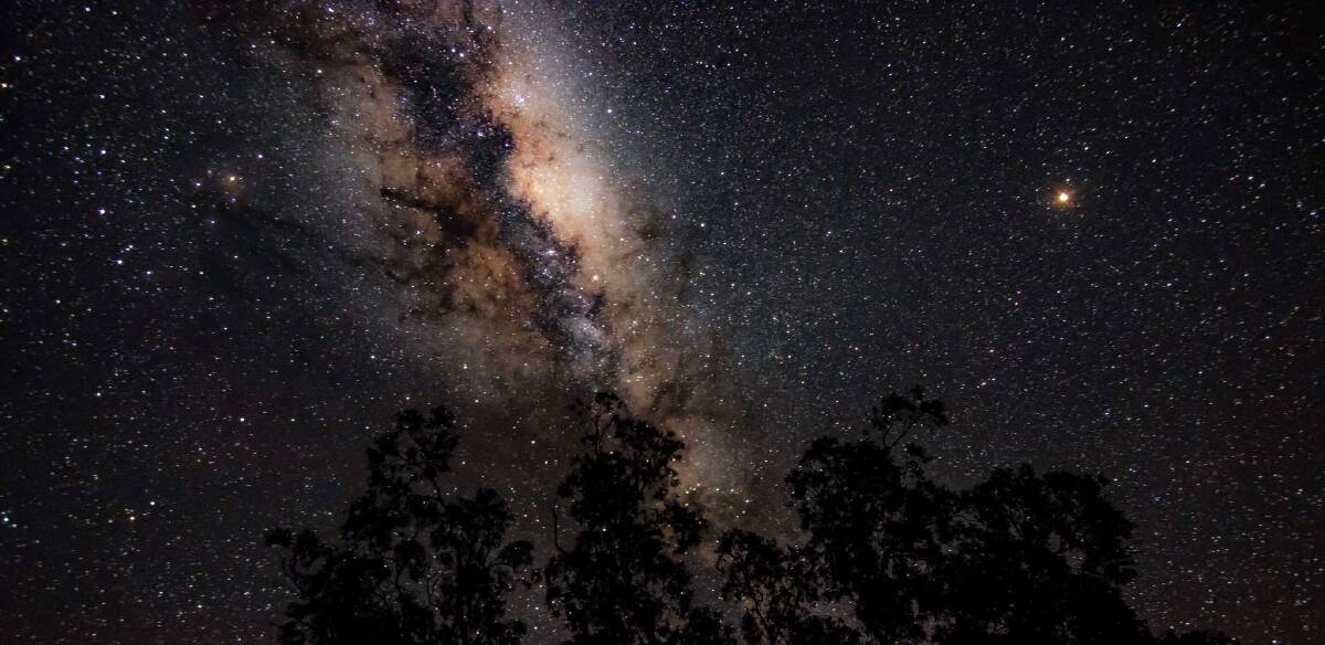 Capturing the Milky Way. Pictures: Beck McCallum