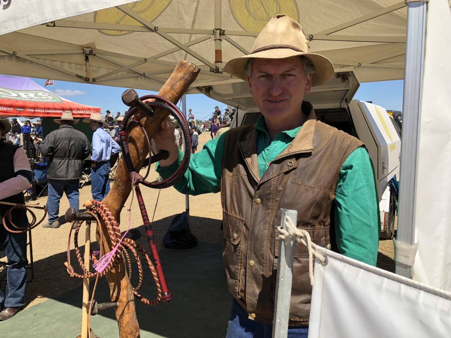 ICONIC EVENT: Anthony John Rennick, owner of Rennick Whips, said events like the Deni Ute Muster bring people together. Picture: Annie Lewis 