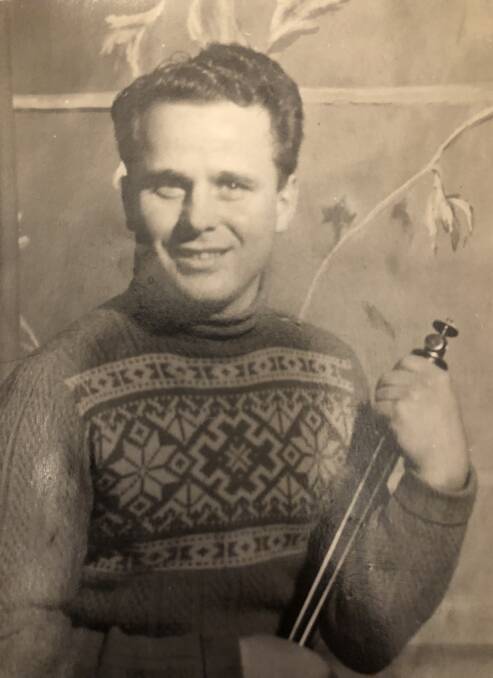 FLASHBACK: Jan was born in Stryj, Ukraine, in 1924. He considers himself both Polish and Ukrainian, as he was born on the border. Picture: Supplied 