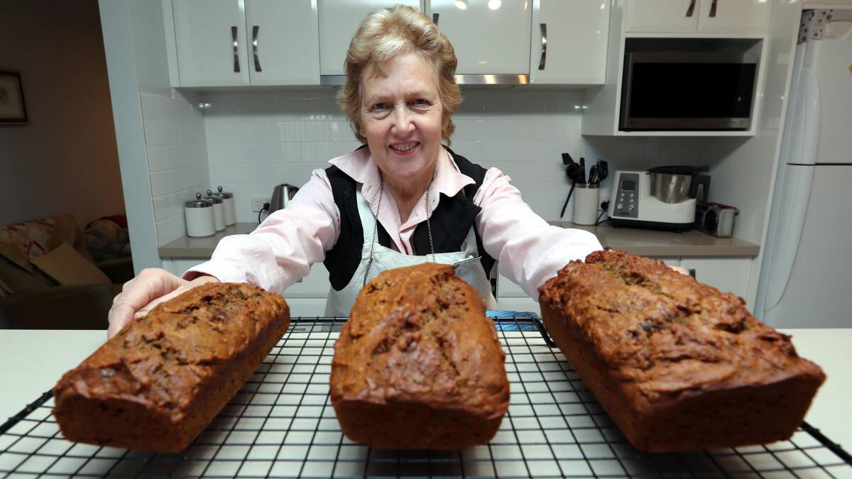 COMPETITION WINNER: Lyn Jacobsen can whip up a date loaf without a second thought. Picture: Les Smith 