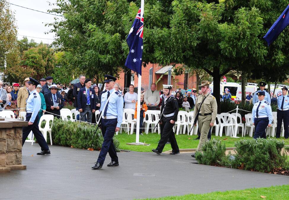 LEST WE FORGET: Wagga will hold its annual ANZAC Day march and service at Victory Memorial Gardens.