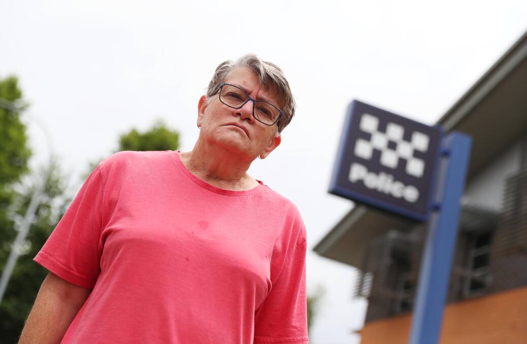 TERRIFIED: Jan Bourke has been unable to sleep in her own home after her house was broken into and her car stolen just days later. Picture: Emma Hillier 