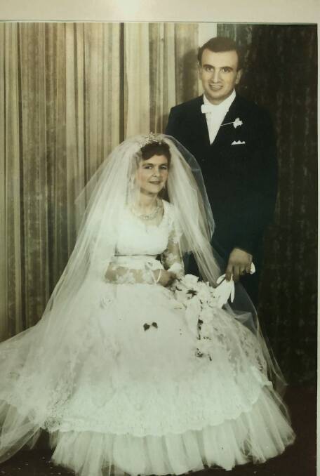 WEDDING BELLS: Michael and Dawn Georgiou celebrated their 50th wedding anniversary in 2015. 